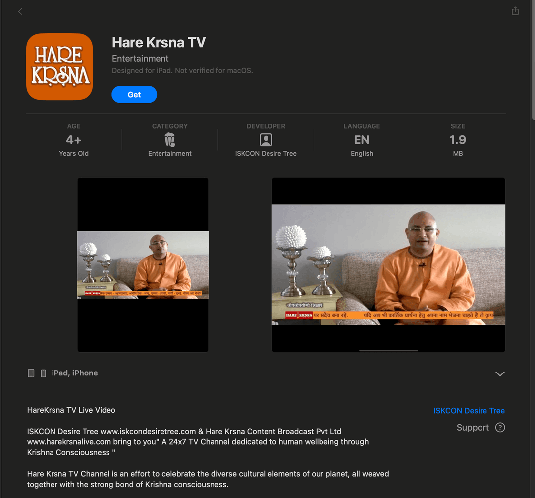 HareKrsna TV
